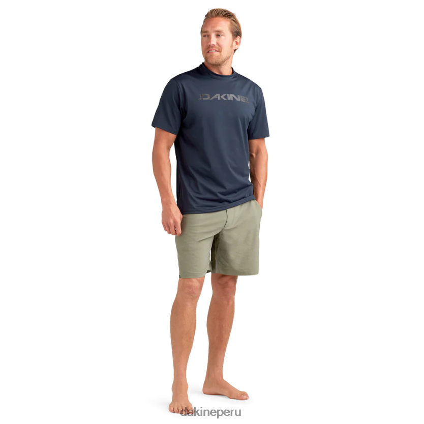Dakine hombres Camiseta Rashguard de manga corta y corte holgado Roots ropa D288F6237