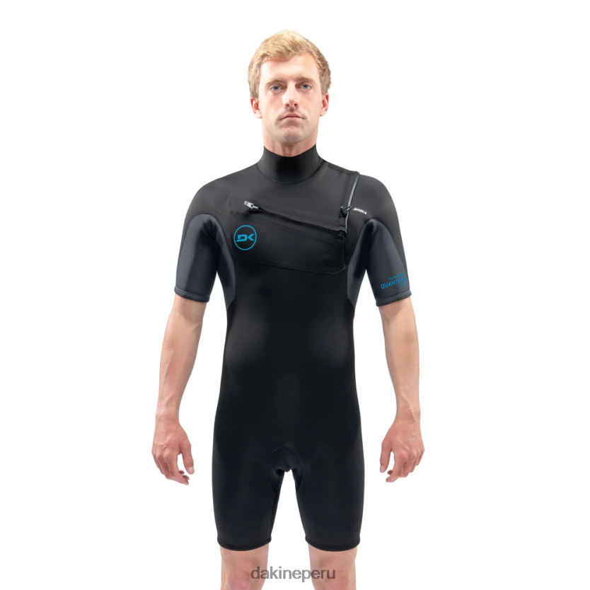 Dakine hombres Traje de neopreno corto Quantum con cremallera en el pecho de 2/2 mm ropa D288F6115
