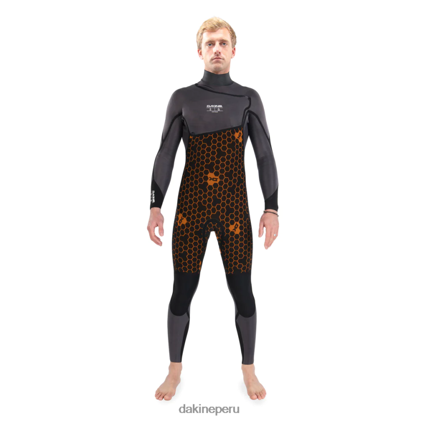 Dakine hombres traje de neopreno completo con cremallera en el pecho cyclone 4/3 mm ropa D288F6108