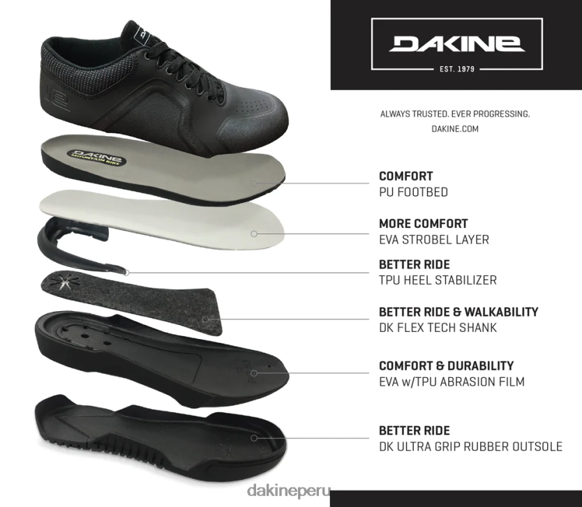 Dakine mujer zapato de bicicleta de montaña deriva calzado D288F6979